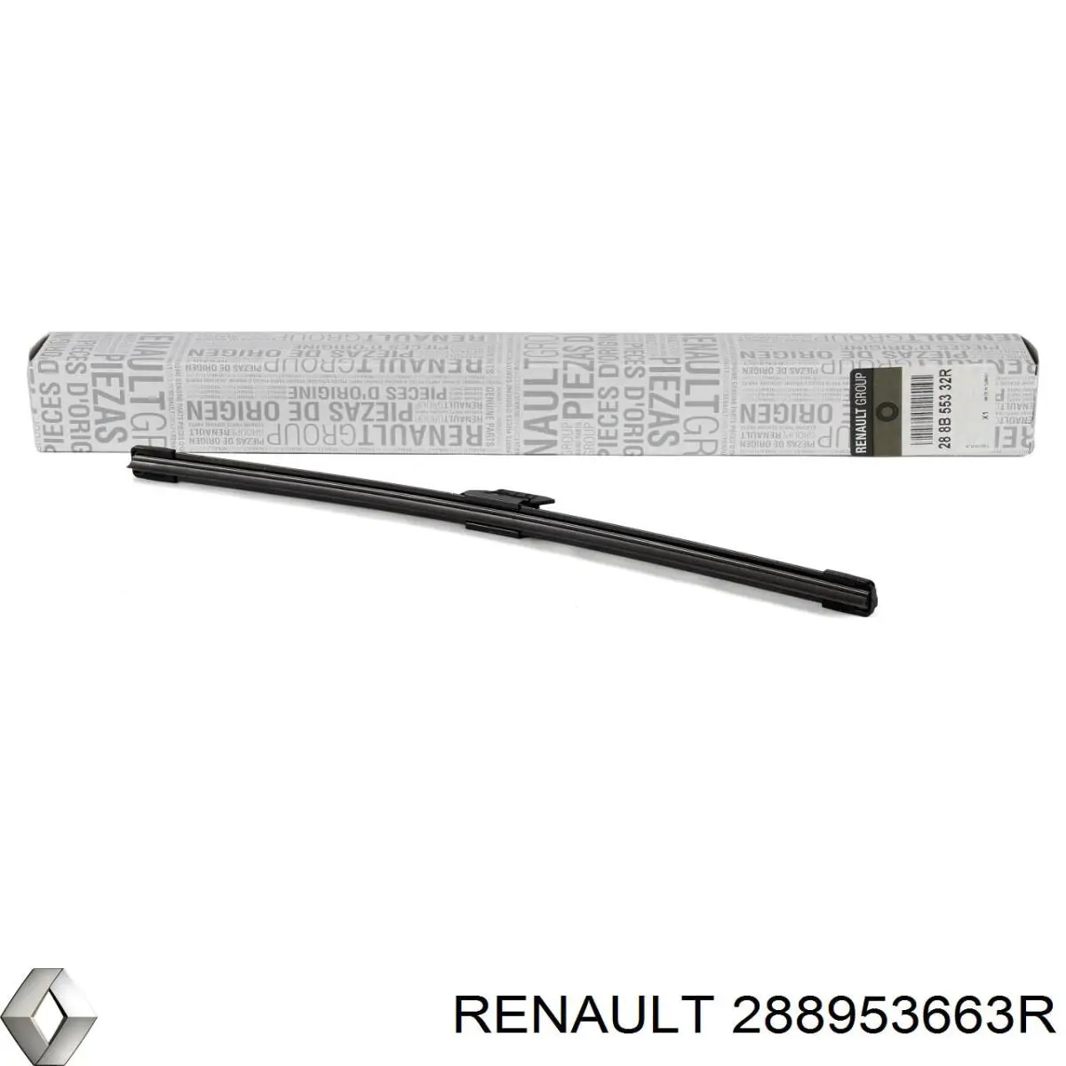 Купити 288953663R Renault (RVI) Щітка-двірник лобового скла, водійська