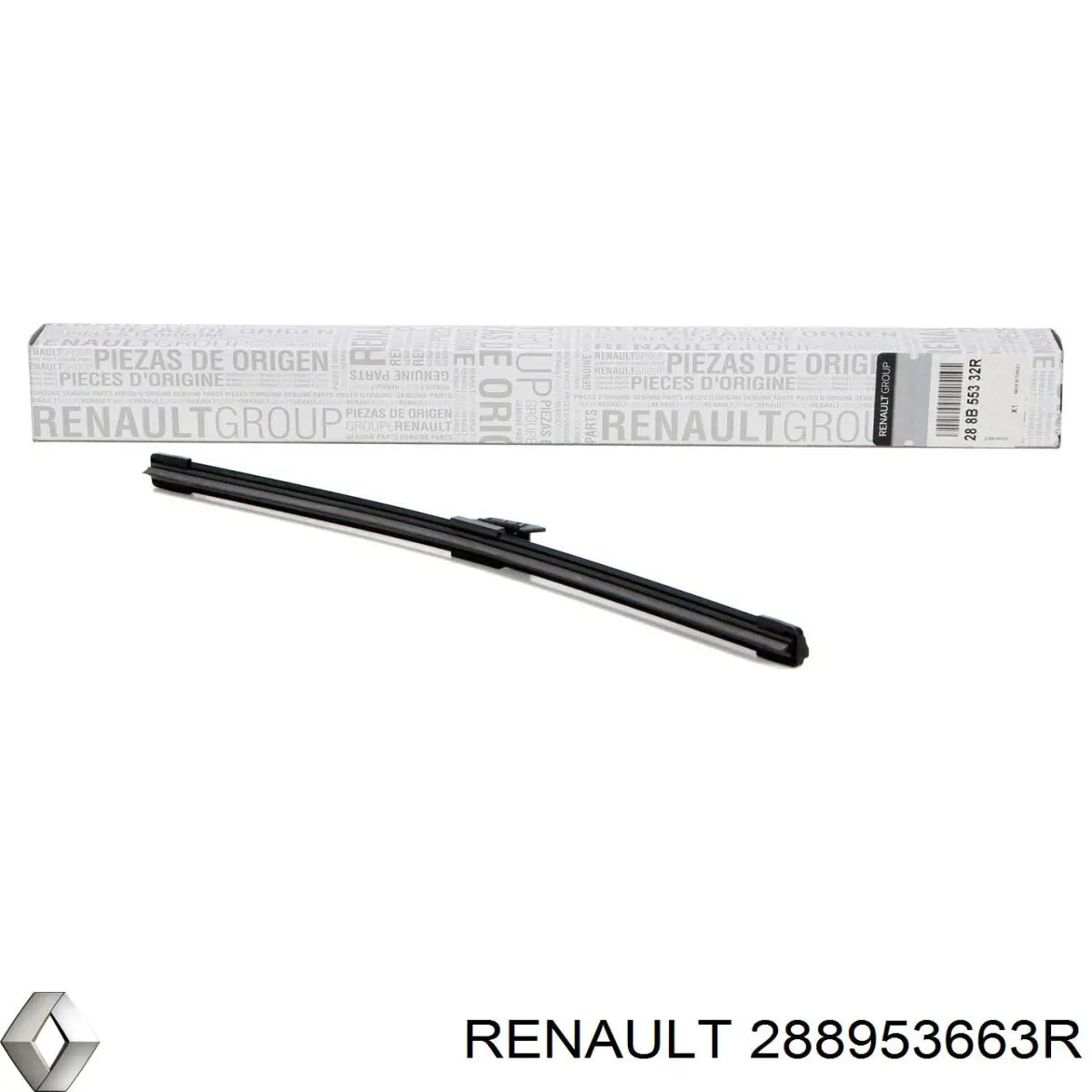 Щітка-двірник лобового скла, водійська 288953663R Renault (RVI)