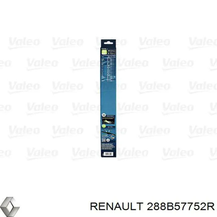 288B57752R Renault (RVI) Щітка двірника ліва