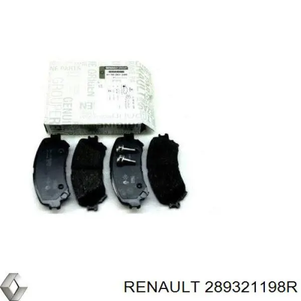 289321198R Renault (RVI) форсунка омивача лобового скла