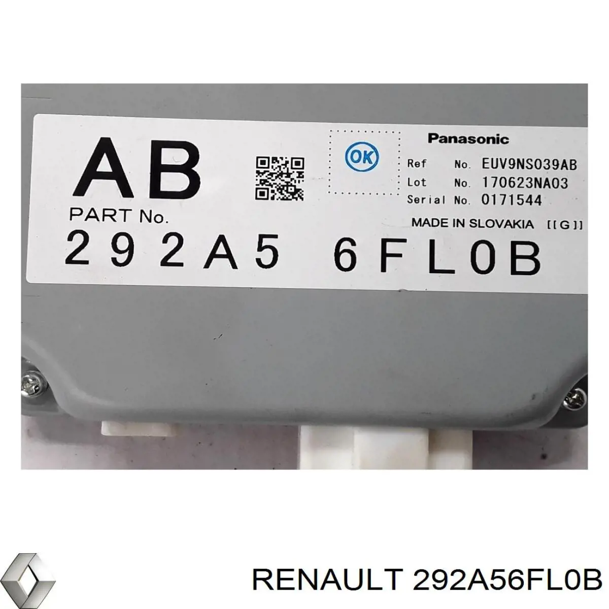 Модуль керування камерою 292A54EA0A Renault (RVI)