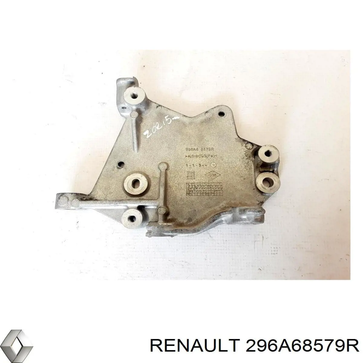 Кронштейн подушки (опори) двигуна, верхній Renault (RVI) 296A68579R ціна, від 10.54 USD