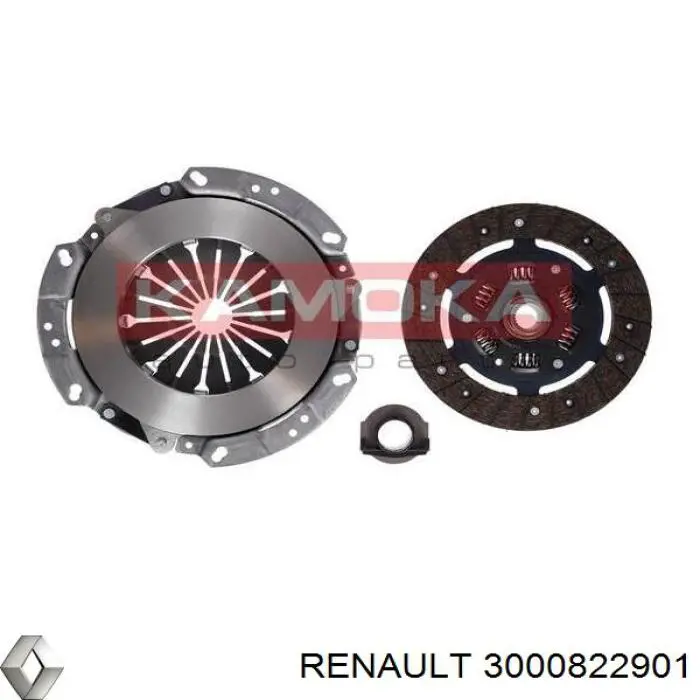 Комплект зчеплення (3 частини) 3000822901 Renault (RVI)