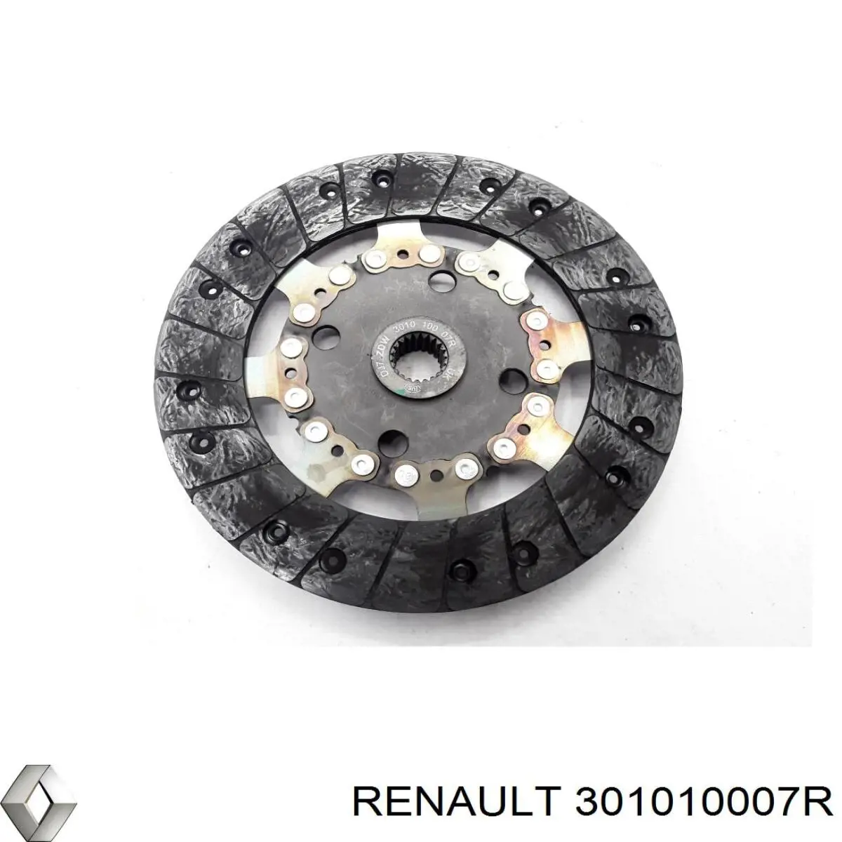 Купити 301010007R Renault (RVI) Комплект зчеплення (диск, корзина, підшипник)