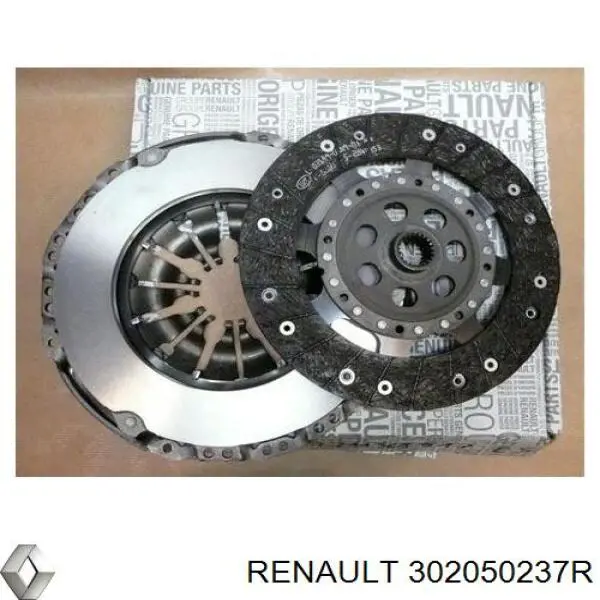 Комплект зчеплення (3 частини) Renault (RVI) 302050237R ціна, від 88.68 USD