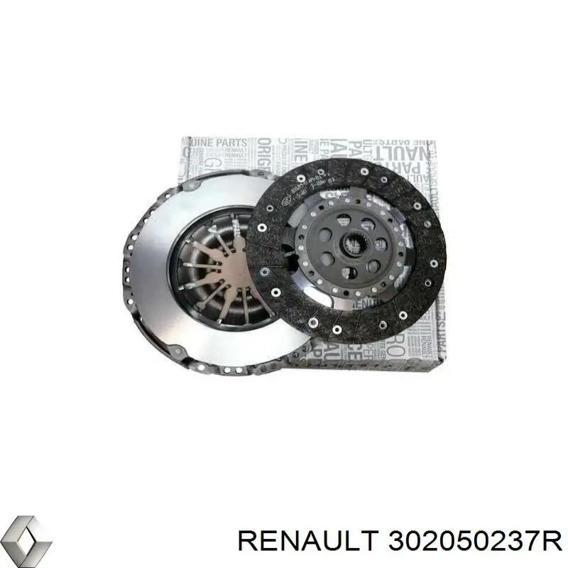 302050237R Renault (RVI) комплект зчеплення (3 частини)