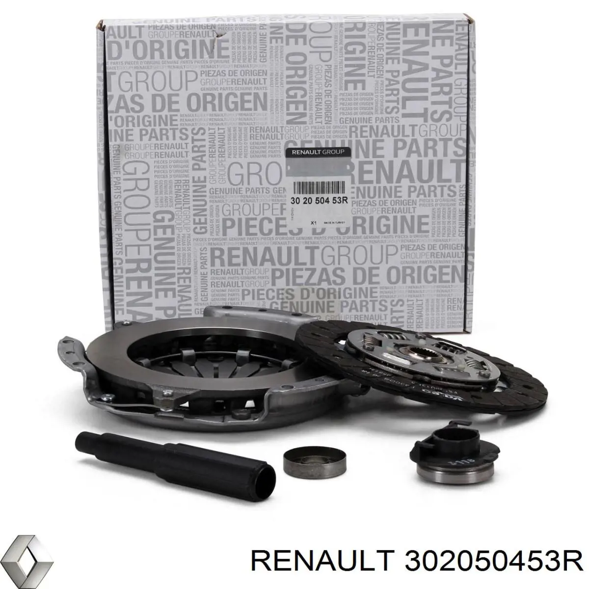Комплект зчеплення (3 частини) Renault (RVI) 302050453R ціна, від 118.70 USD