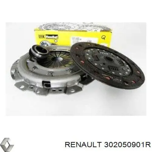 Комплект зчеплення (3 частини) Renault (RVI) 302050901R ціна, від 156.10 USD