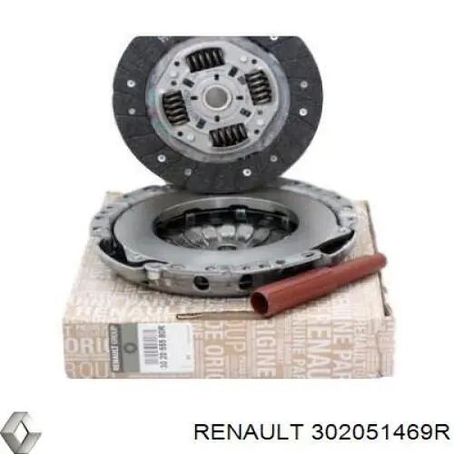 Комплект зчеплення (3 частини) Renault (RVI) 302051469R ціна, від 143.97 USD