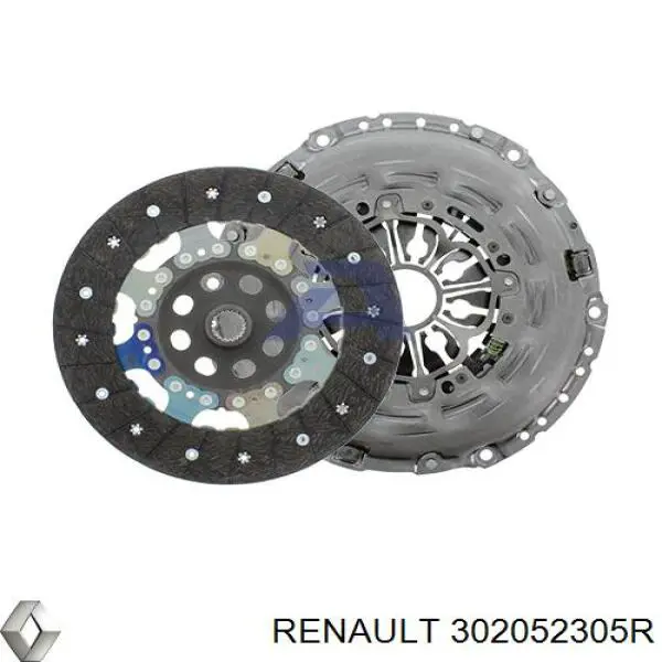 Купити 302052305R Renault (RVI) Комплект зчеплення (диск, корзина, підшипник)