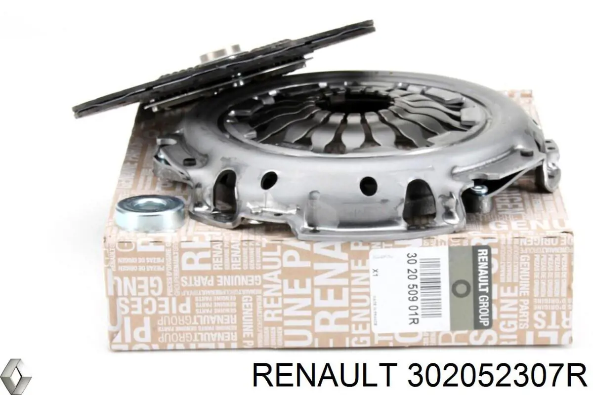 Купити 302052307R Renault (RVI) Комплект зчеплення (диск, корзина, підшипник)