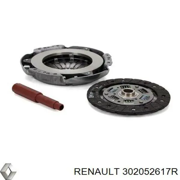 Купити 302052617R Renault (RVI) Комплект зчеплення (диск, корзина, підшипник)
