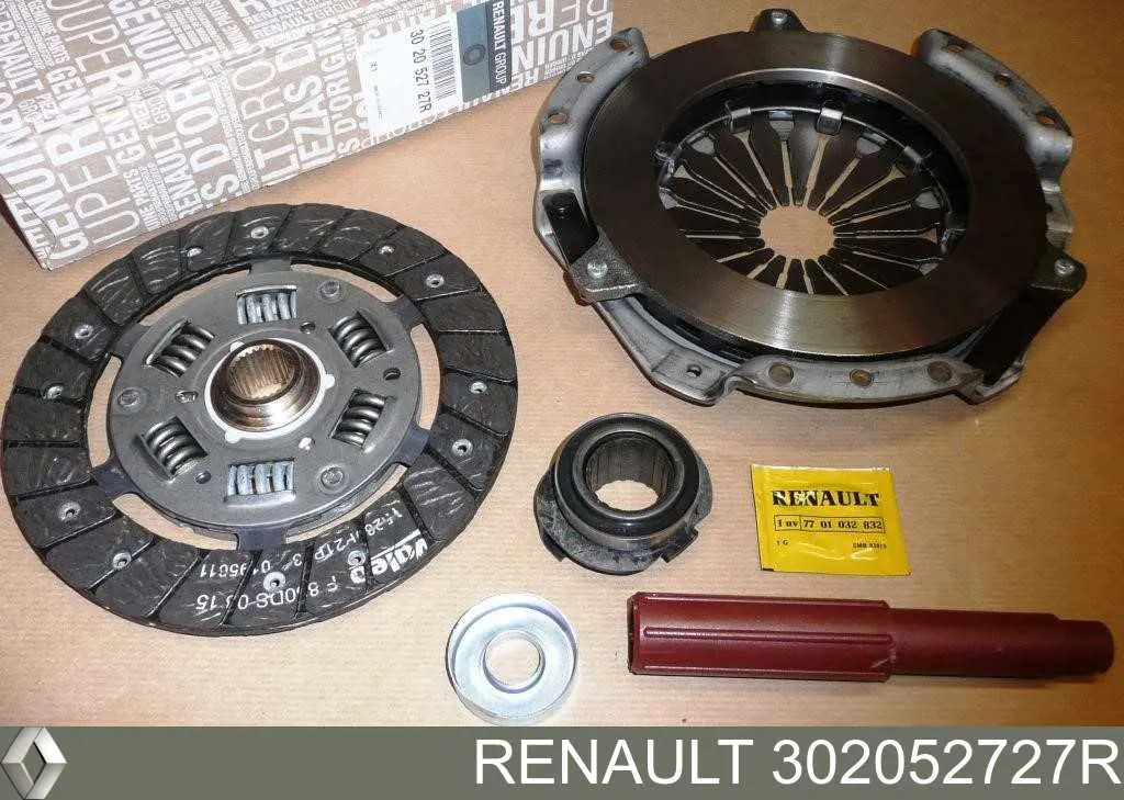 302052727R Renault (RVI) комплект зчеплення (3 частини)