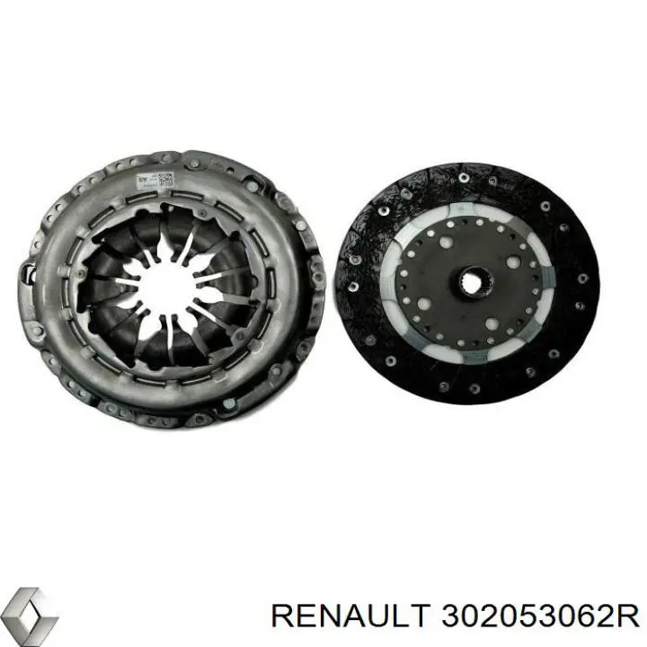 Купити 302053062R Renault (RVI) Комплект зчеплення (диск, корзина, підшипник)