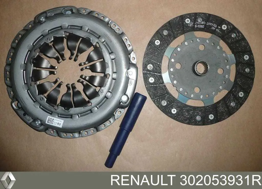 Купити 302053931R Renault (RVI) Комплект зчеплення (диск, корзина, підшипник)