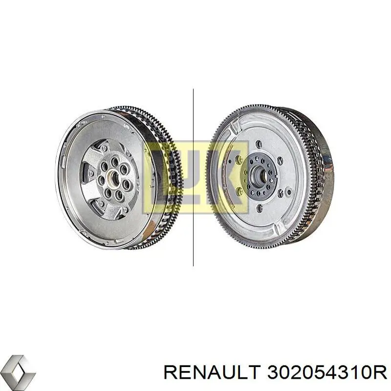 Комплект зчеплення (3 частини) 302054310R Renault (RVI)