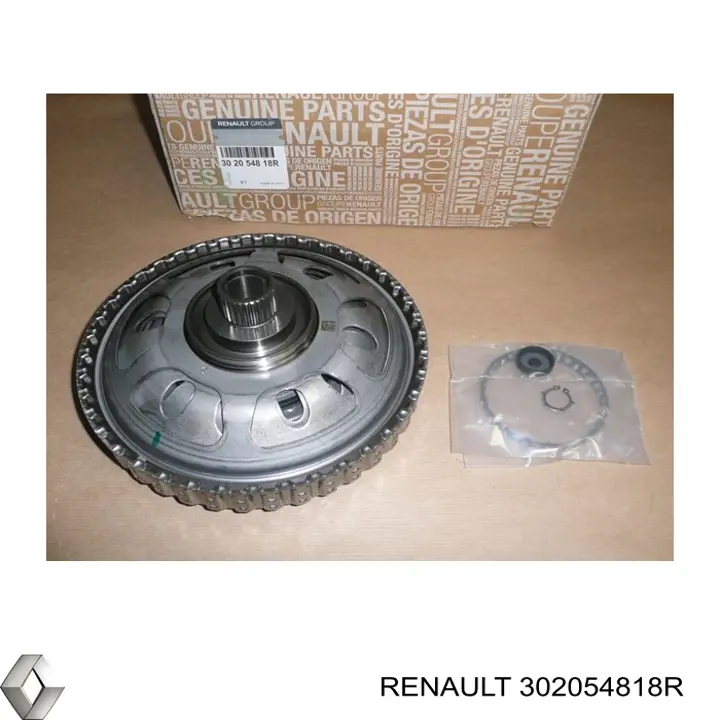 Комплект зчеплення (3 частини) Renault (RVI) 302054818R ціна, від 1132.08 USD