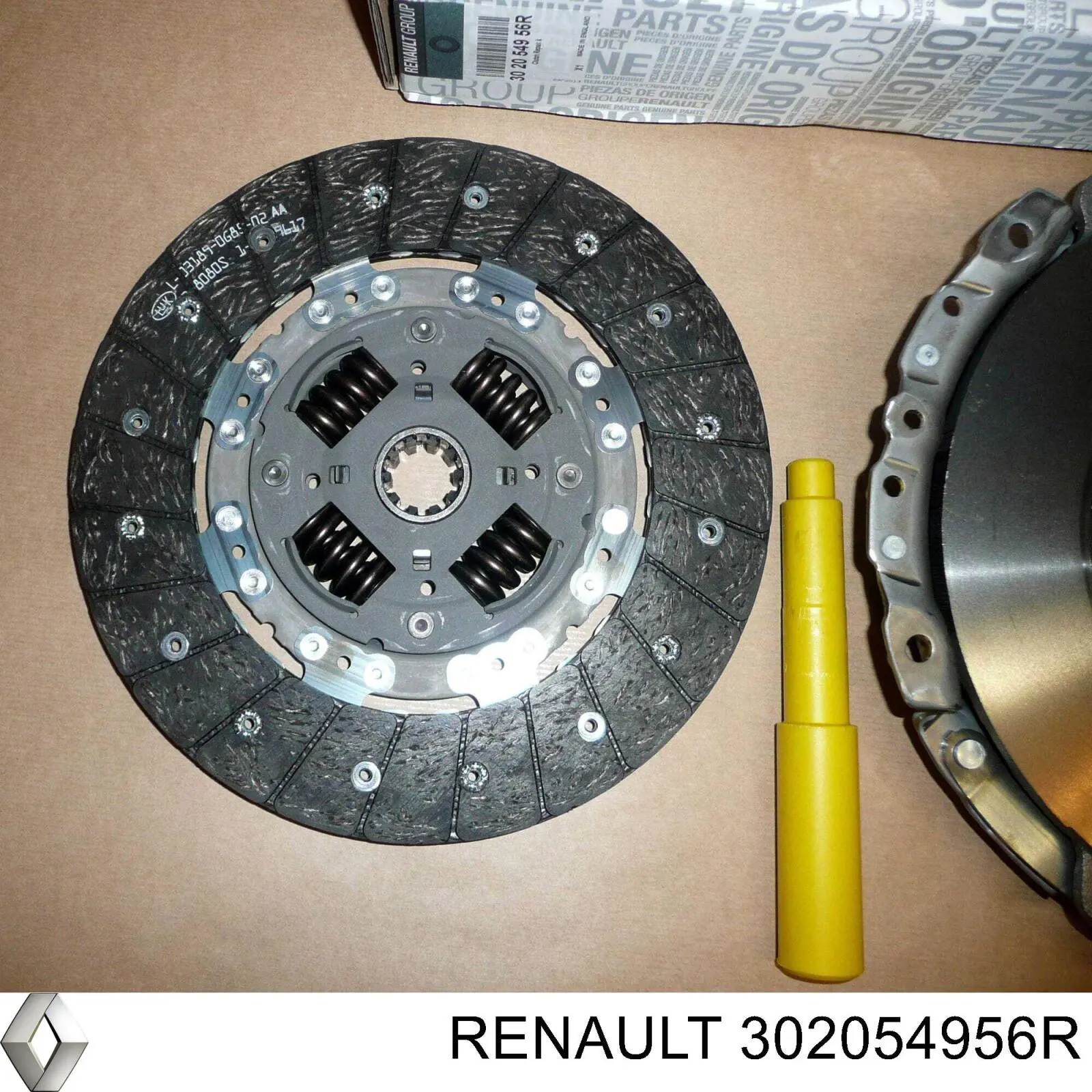 Купити 302054956R Renault (RVI) Комплект зчеплення (диск, корзина, підшипник)