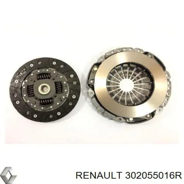 302055016R Renault (RVI) комплект зчеплення (3 частини)