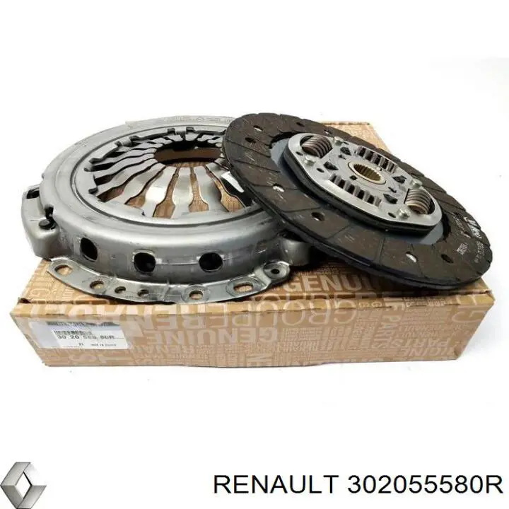 Комплект зчеплення (3 частини) Renault (RVI) 302055580R ціна, від 228.45 USD
