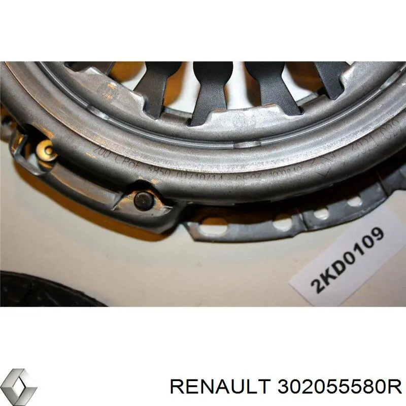 302055580R Renault (RVI) Зчеплення в зборі