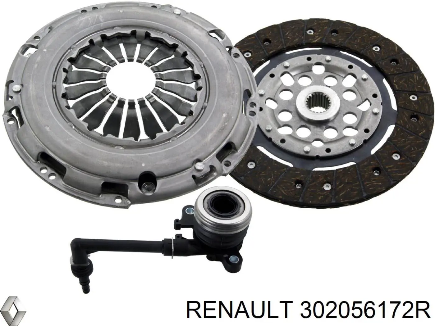 Купити 302056172R Renault (RVI) Комплект зчеплення (диск, корзина, підшипник)