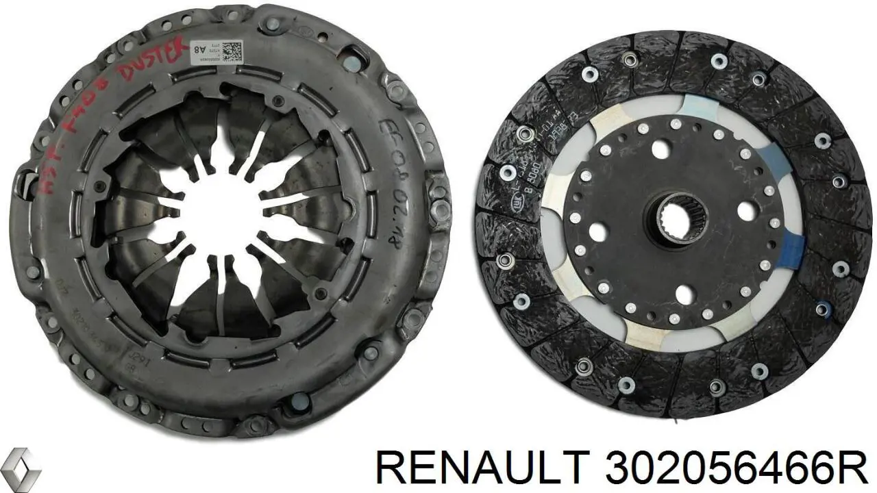 Купити 302056466R Renault (RVI) Комплект зчеплення (диск, корзина, підшипник)