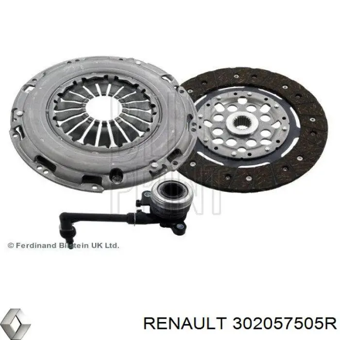 Комплект зчеплення  Renault (RVI) 302057505R