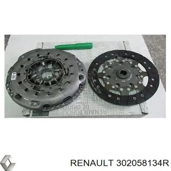 302058134R Renault (RVI) комплект зчеплення (3 частини)