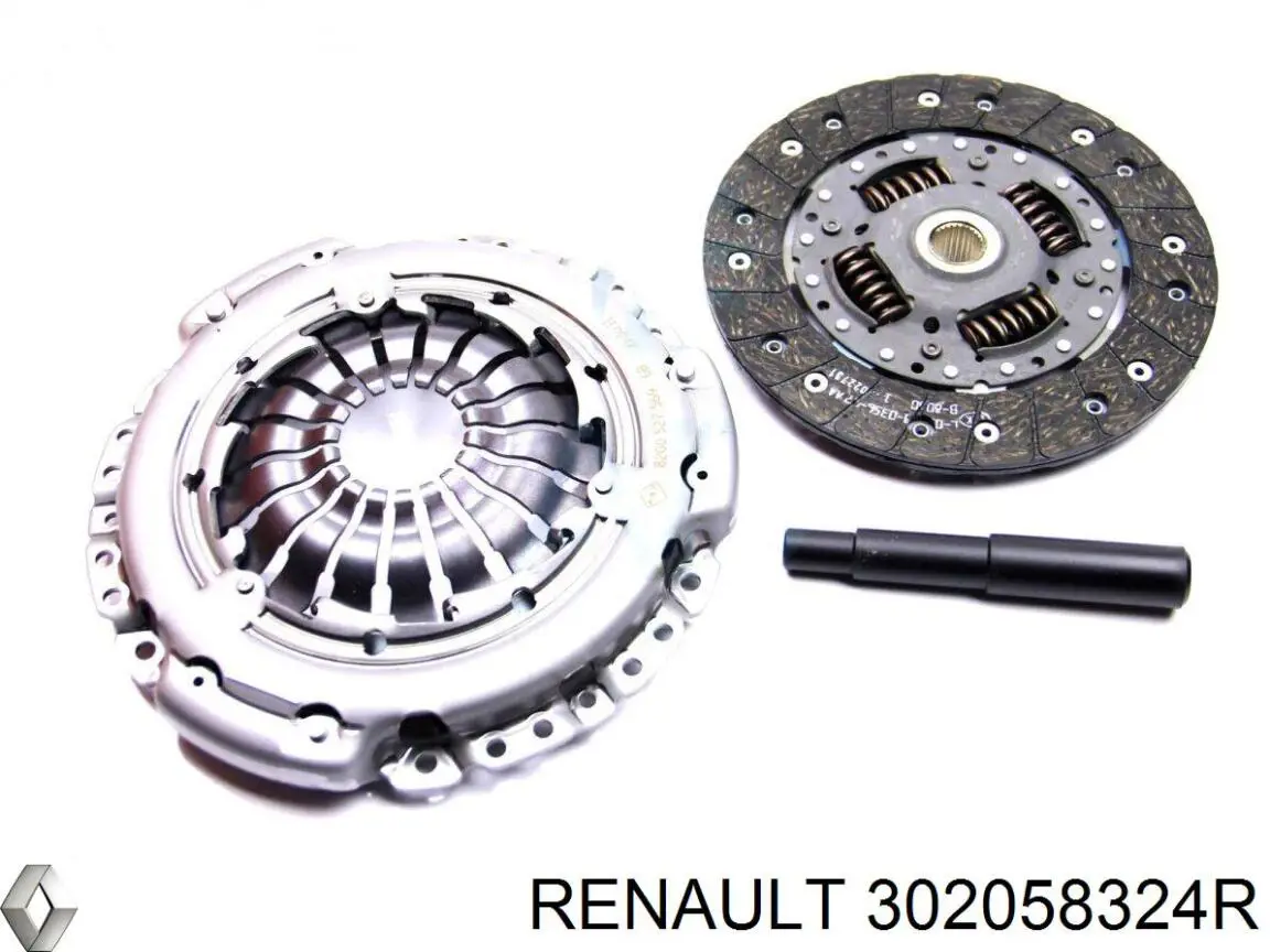 Купити 302058324R Renault (RVI) Комплект зчеплення (диск, корзина, підшипник)