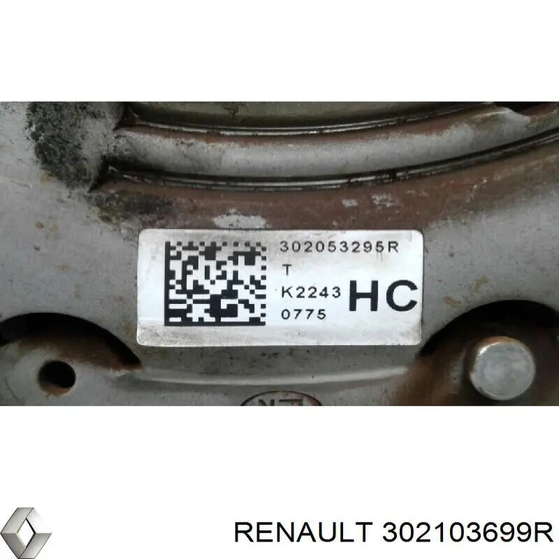 Купити 302103699R Renault (RVI) Корзина зчеплення
