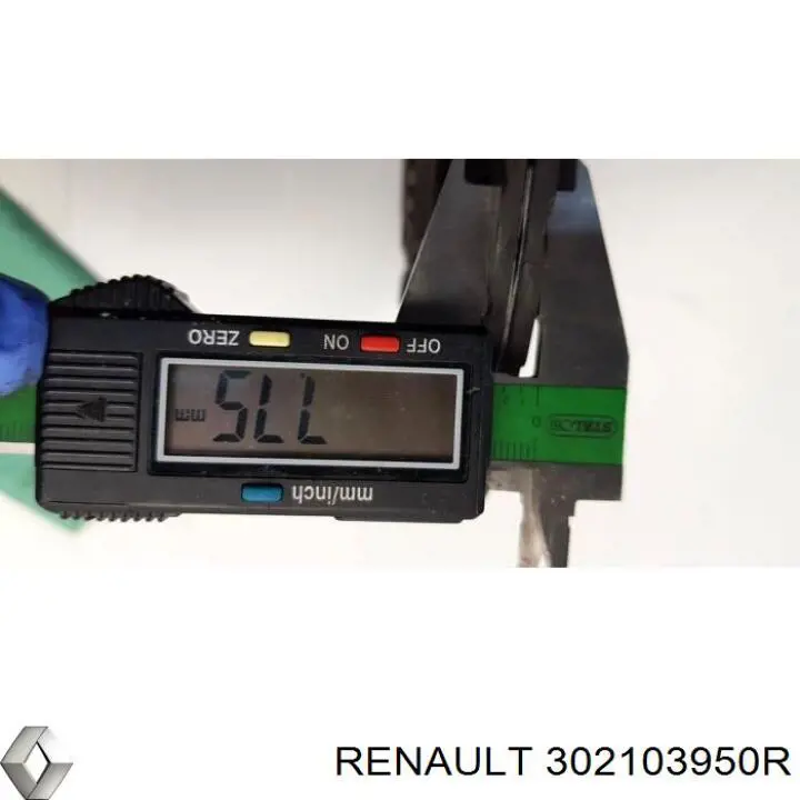 Корзина зчеплення 302103950R Renault (RVI)