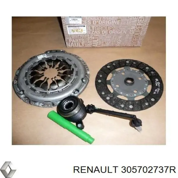 Купити 305702737R Renault (RVI) Комплект зчеплення (диск, корзина, підшипник)