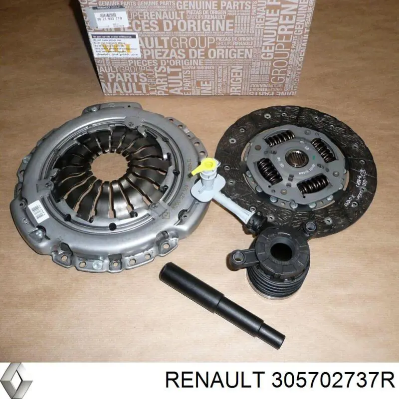 Комплект зчеплення (3 частини) Renault (RVI) 305702737R ціна, від 109.21 USD
