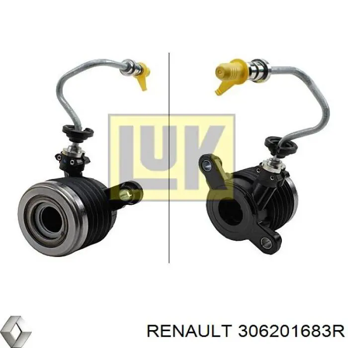 306201683R Renault (RVI) робочий циліндр зчеплення в зборі з витискним підшипником