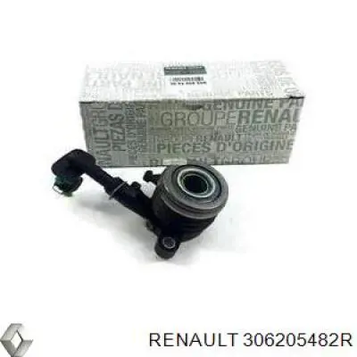 Робочий циліндр зчеплення в зборі з витискним підшипником Renault (RVI) 306205482R ціна, від 44.48 USD