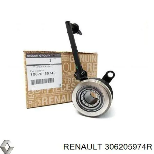306205974R Renault (RVI) робочий циліндр зчеплення в зборі з витискним підшипником