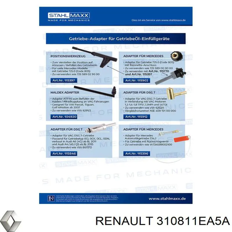 310811EA5A Nissan/Infiniti 