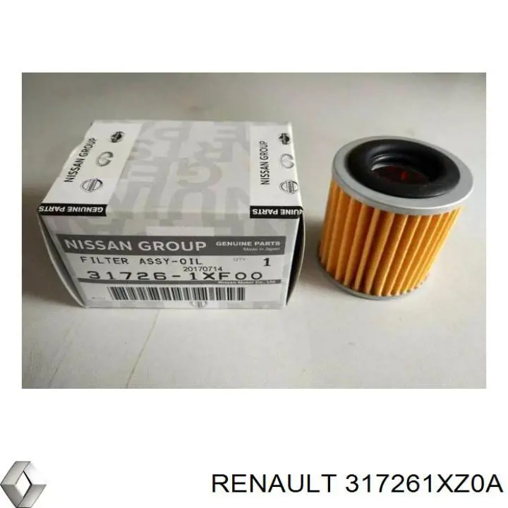 Фільтр АКПП 317261XZ0A Renault (RVI)