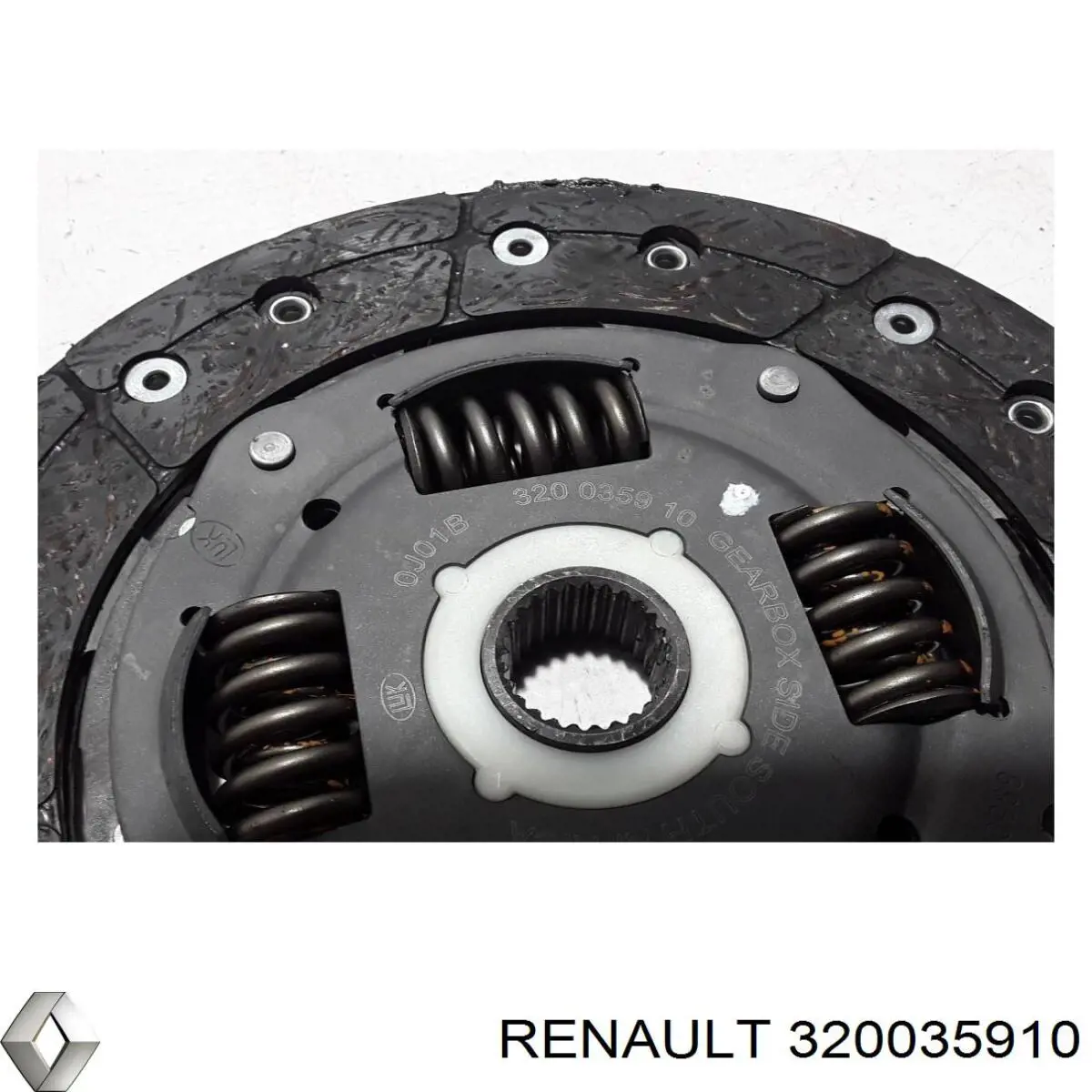 Диск зчеплення 320035910 Renault (RVI)