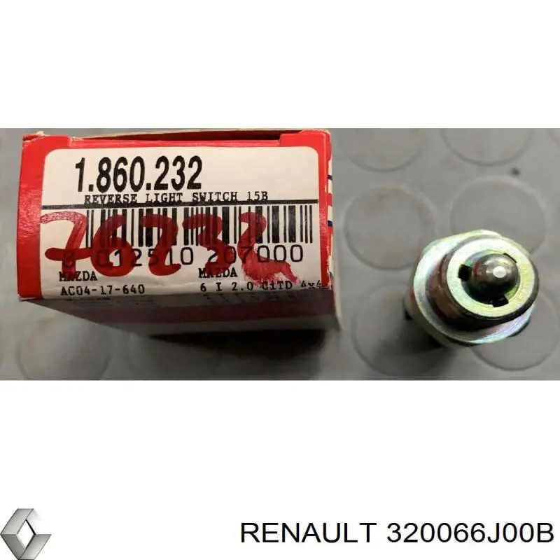 Купити 320066J00B Renault (RVI) Вмикач ліхтарів заднього ходу