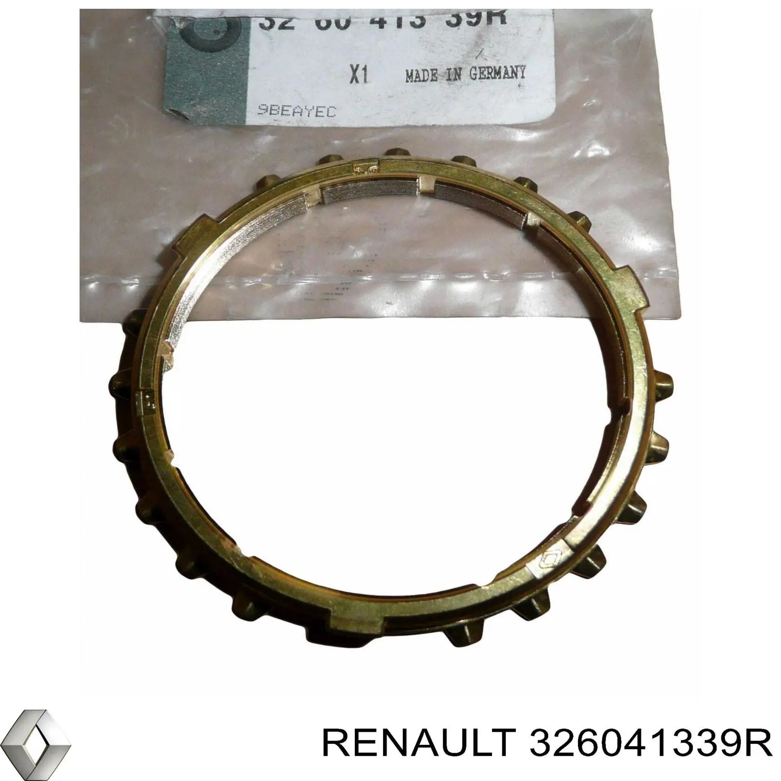 Кільце синхронізатора RENAULT 326041339R