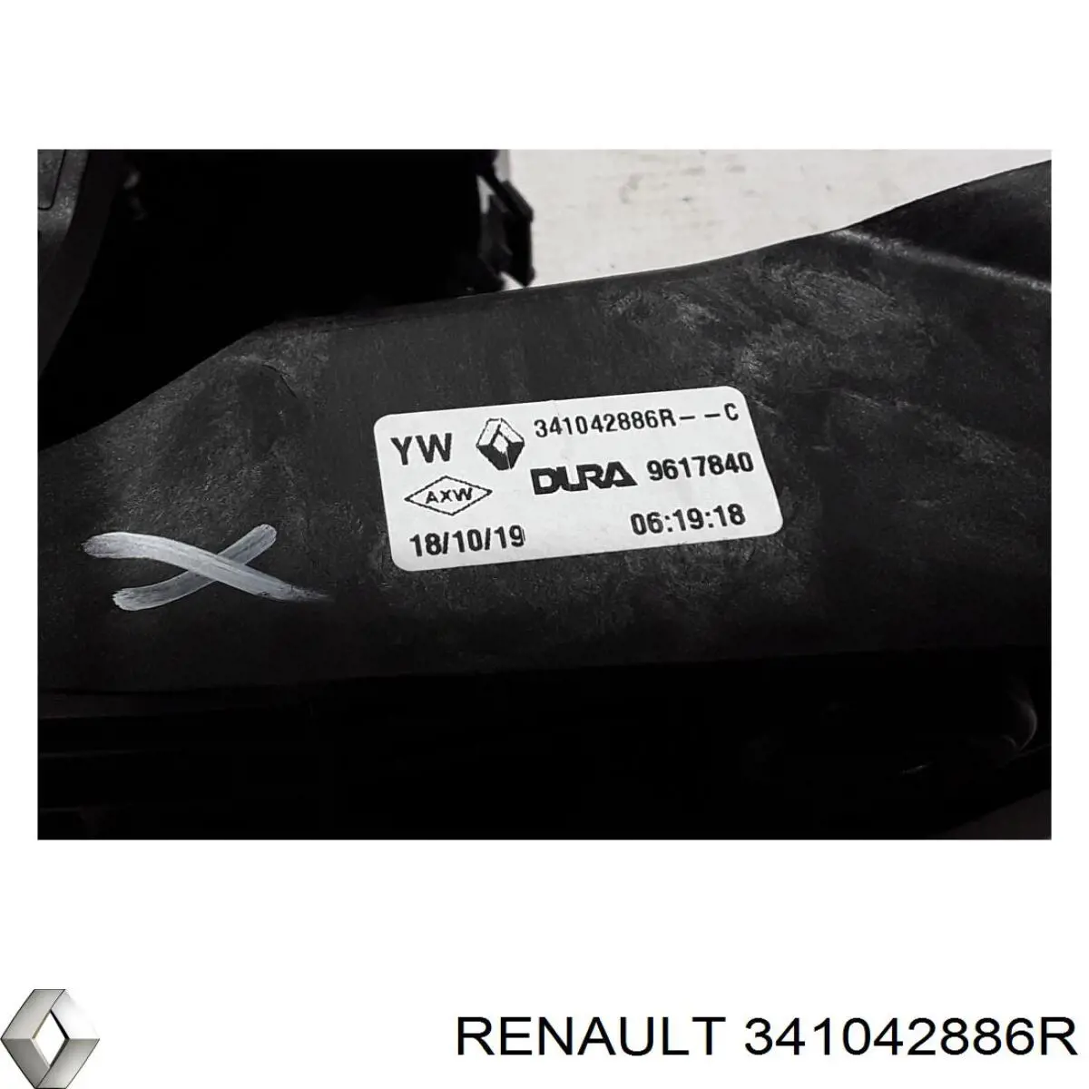 Селектор АКПП Renault (RVI) 341042886R