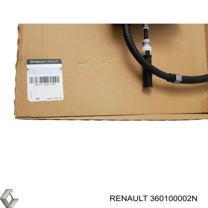 360100002N Renault (RVI) Трос ручного гальма задній, правий/лівий