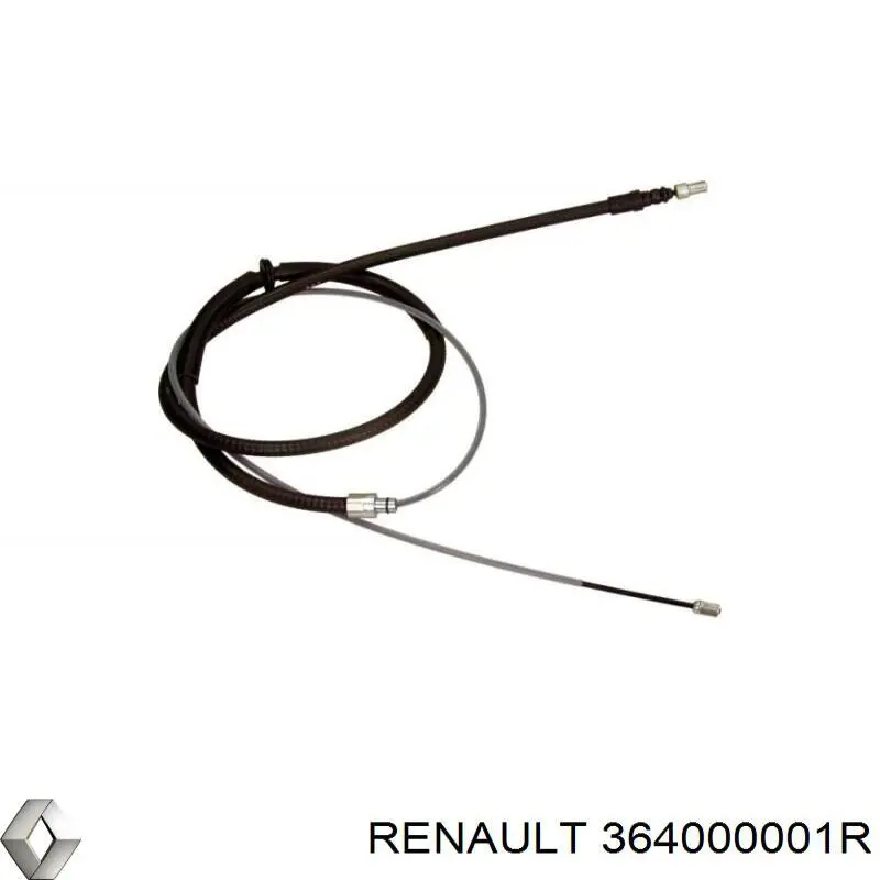 Трос ручного гальма задній, правий/лівий Renault (RVI) 364000001R ціна, від 22.66 USD