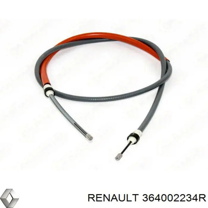 Трос ручного гальма задній, правий/лівий Renault (RVI) 364002234R ціна, від 19.86 USD