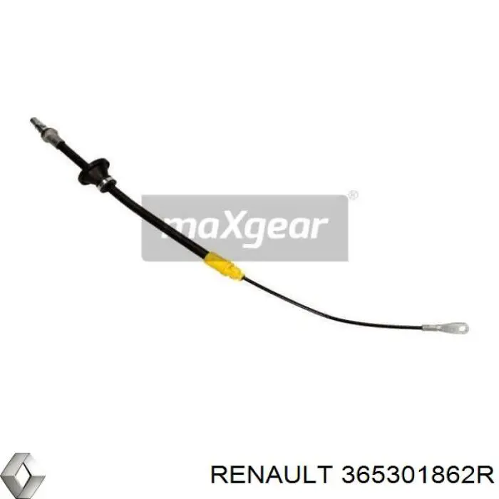 365301862R Renault (RVI) трос ручного гальма передній