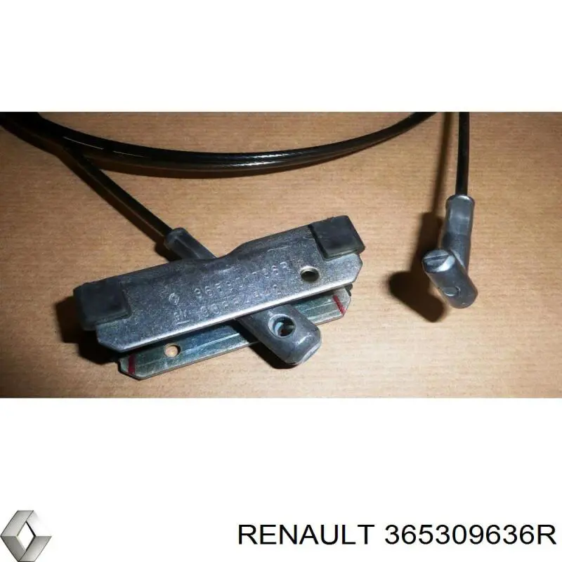 Трос ручного гальма, проміжний Renault (RVI) 365309636R ціна, від 11.43 USD