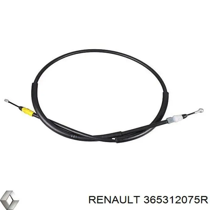 Трос стоянкового гальма задній лівий Renault (RVI) 365312075R ціна, від 24.92 USD