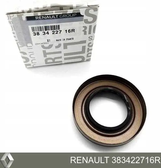 Сальник піввісі переднього моста, правою Renault (RVI) 383422716R ціна, від 25.55 USD